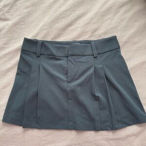 Sunday Best-Aritzia Teal Skirt